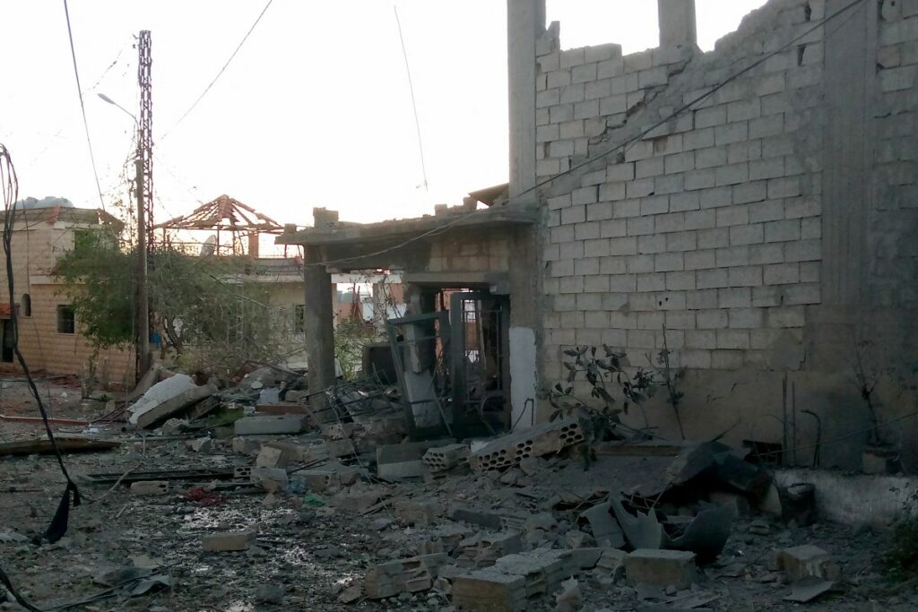 bombardeo en Gaza