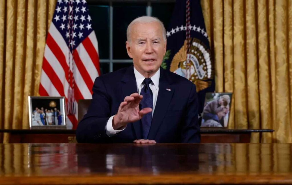 Joe Biden, aseguró que Hamás sigue siendo “el mayor obstáculo” para alcanzar un acuerdo en la Franja de Gaza. Foto: AFP