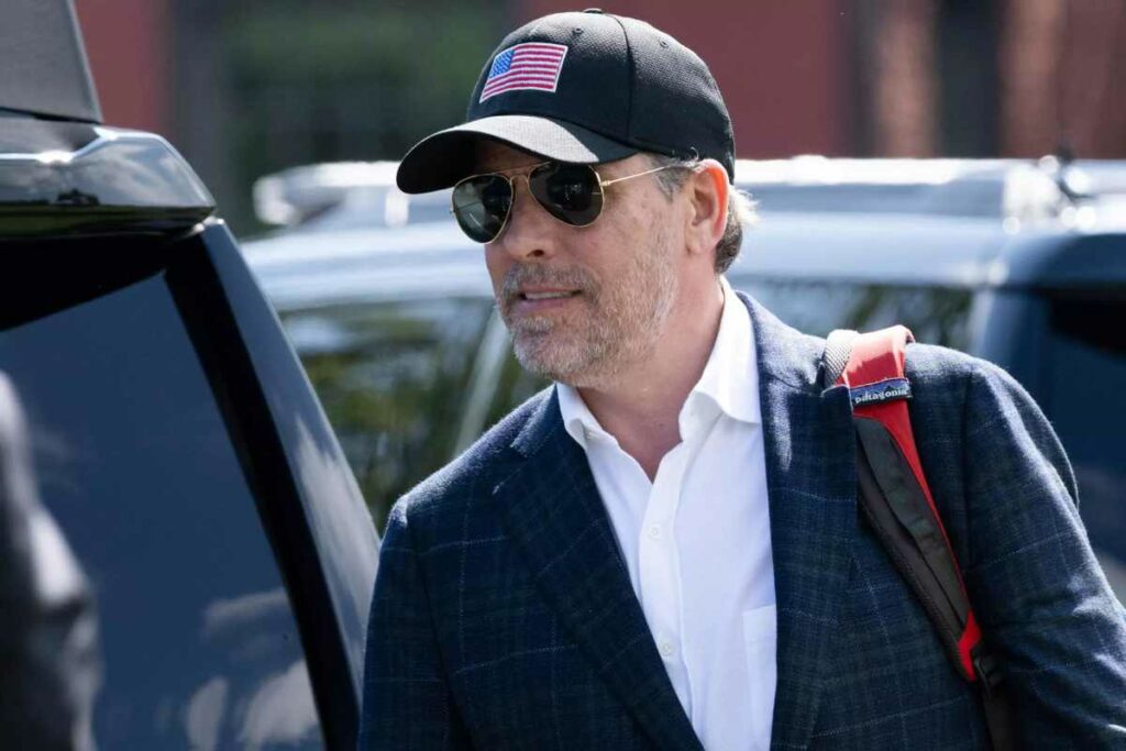El juicio de Hunter Biden, hijo del presidente estadounidense, Joe Biden, acusado de posesión ilegal de un arma de fuego, comenzó. Foto: AFP