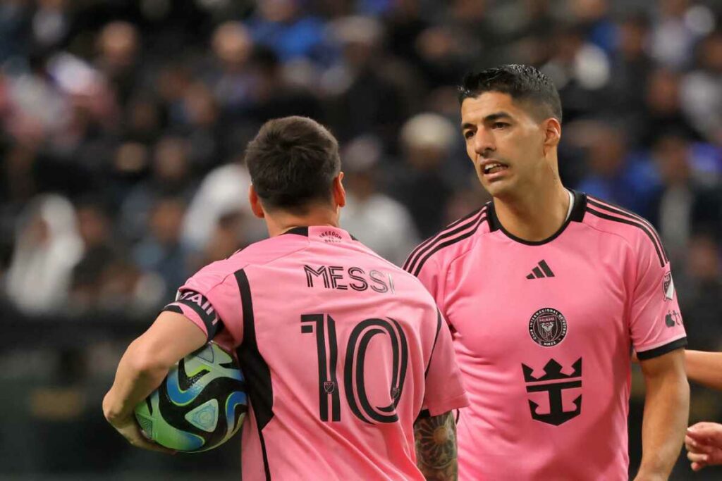 Messi y Suárez