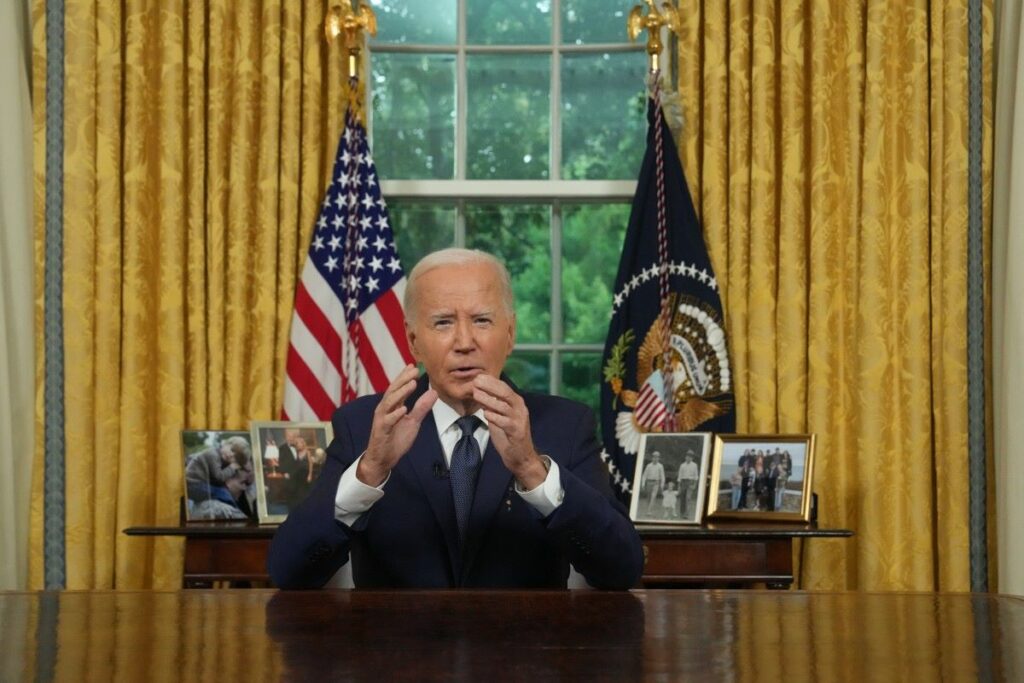 Biden insta a bajar la temperatura politica (Foto: Ein Schaff)
