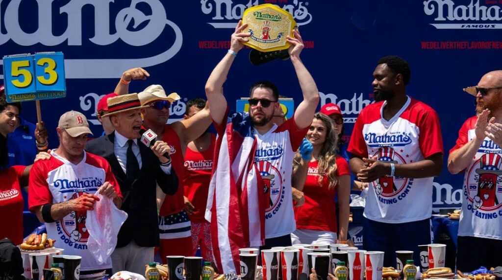concurso de hot dogs