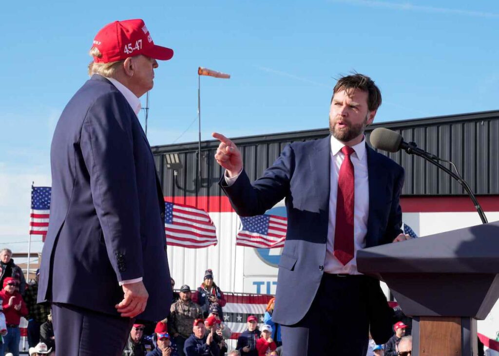 Donald Trump nombró al senador derechista JD Vance como su compañero de fórmula en las elecciones presidenciales de Estados Unidos.