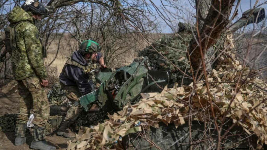 Rusia anunció que sus tropas tomaron una aldea en la región de Donetsk, en el este de Ucrania. Foto: AFP