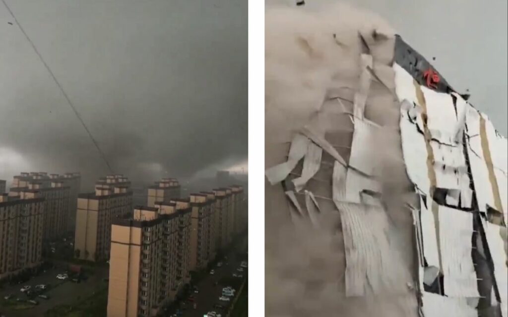 Tornado deja un muerto y 79 heridos
