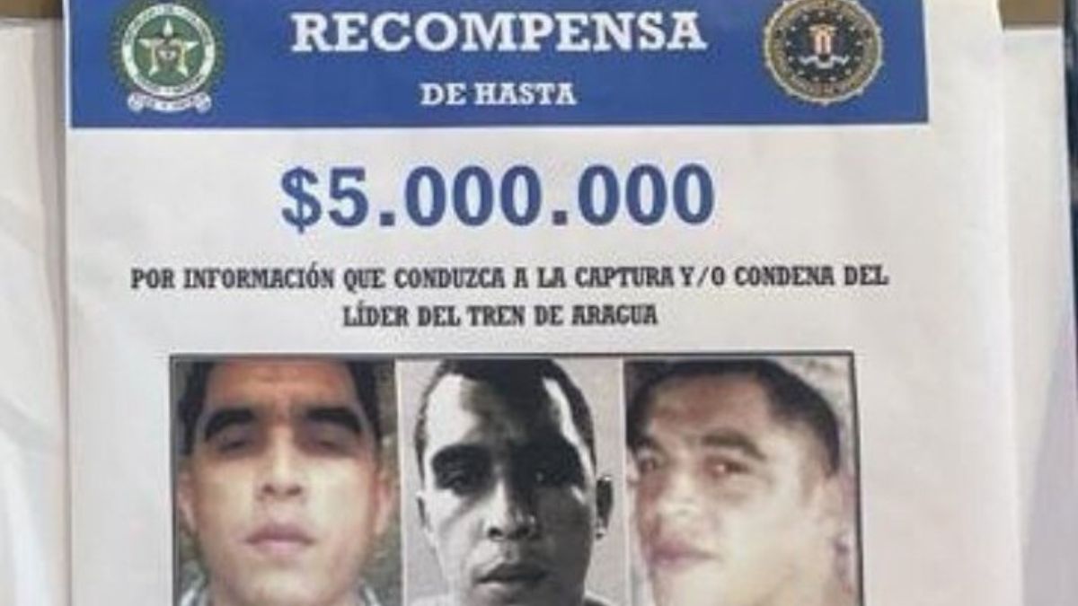 EEUU ofrece 12 millones de dólares por líderes del Tren de Aragua