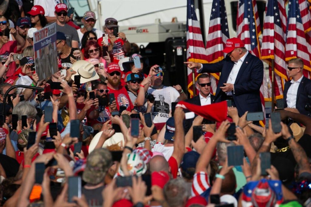 testigos revelan el terror que vivieron en acto de trump