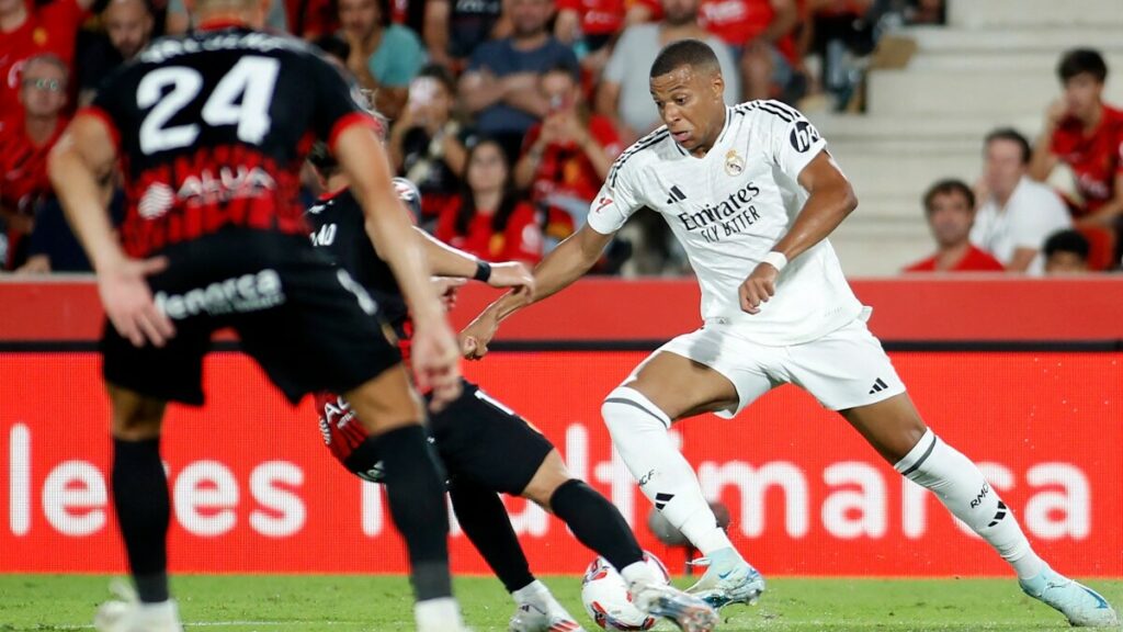 Mbappé y Real Madrid empiezan en Liga con empate frustrante en Mallorca