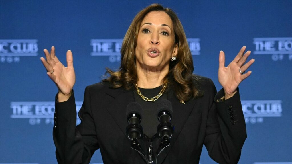 Harris ataca a Trump sobre economía