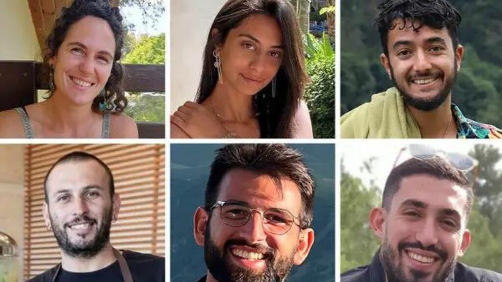 Israel recupera los cuerpos de seis rehenes en la Franja de Gaza