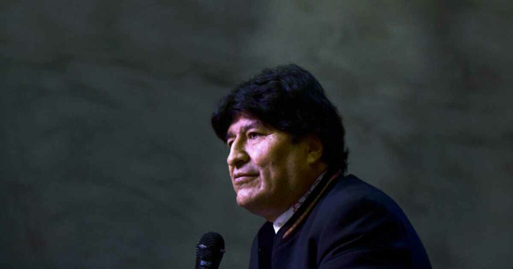 Expresidente boliviano Evo Morales