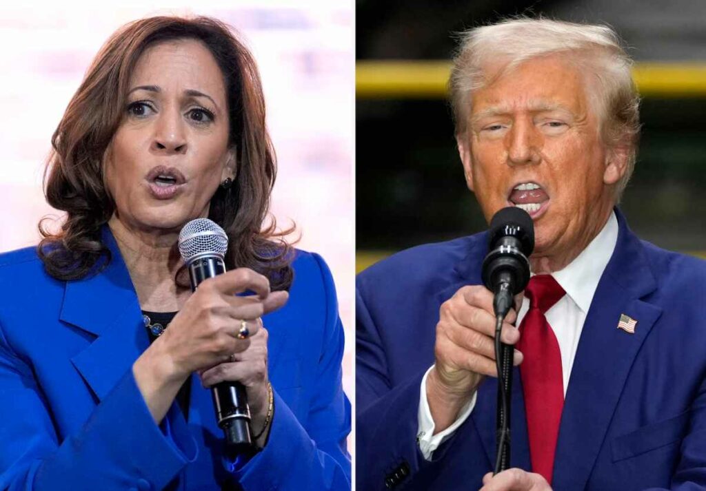 “Espero que esté bien”, repitió Kamala Harris poniendo en entredicho la salud mental de Donald Trump.