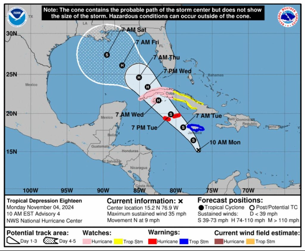 HURACAN AMENAZA CUBA Y ESTADOS UNIDOS