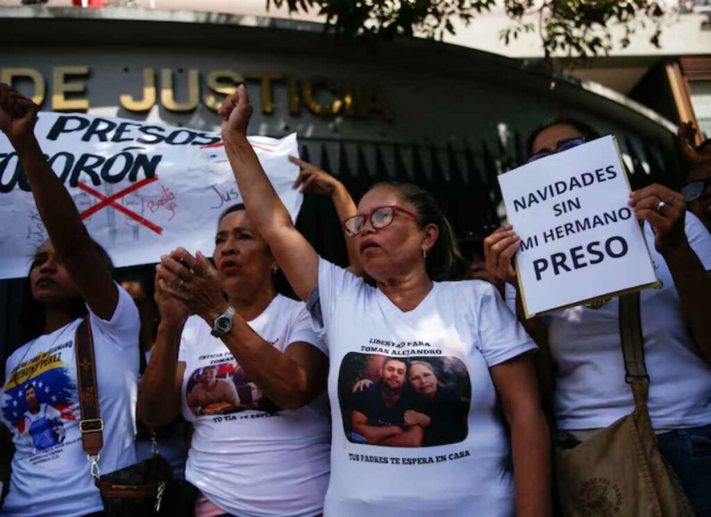 presos políticos en Venezuela