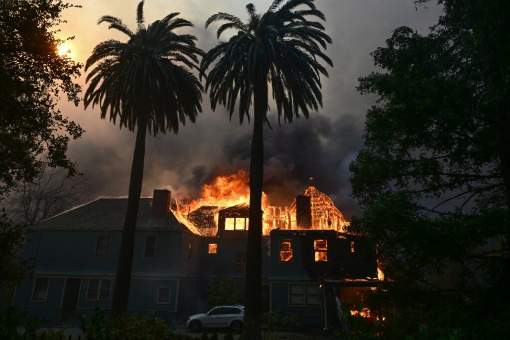 incendios en Los Ángeles