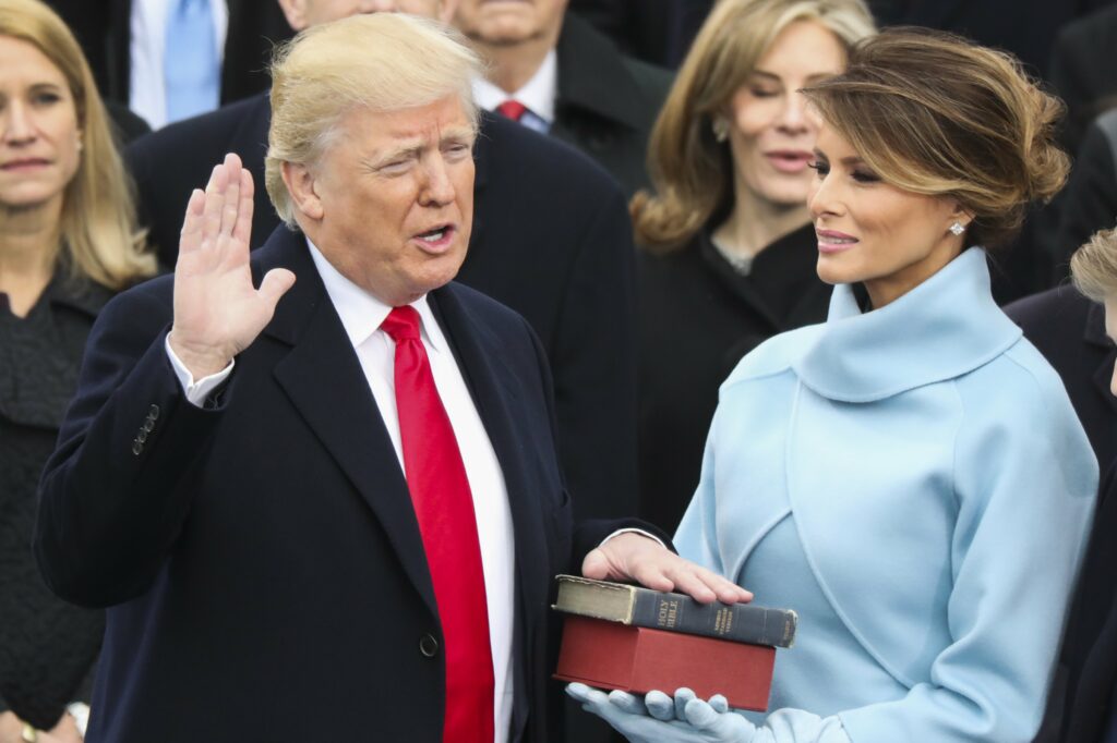Juramentacion de Trump