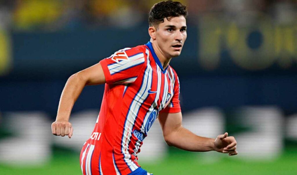 Álvarez, protagonizó el martes 21 de enero de 2021, con un doblete la remontada ante un robusto Bayer Leverkusen (2-1) en Champions League.