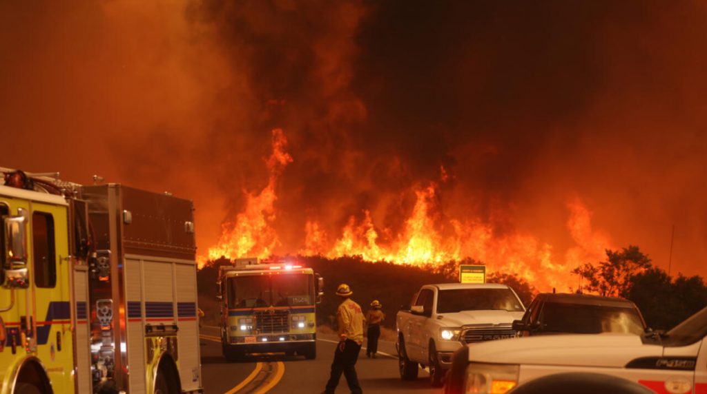 incendio forestal