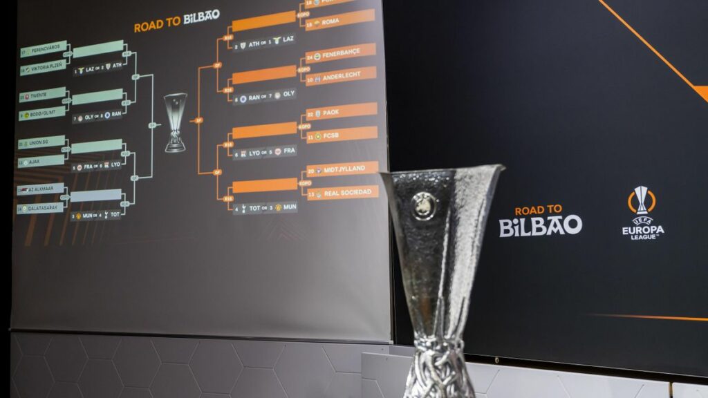 Así quedaron los cruces de Octavos de Final Europa League 2025 - Mediatiko