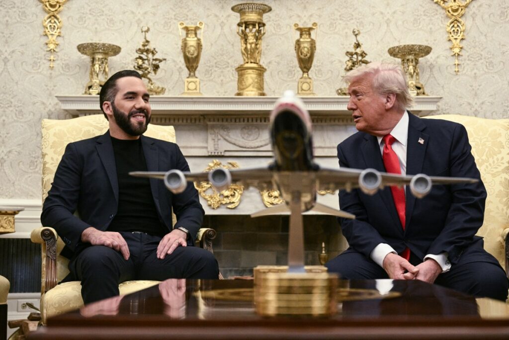 Donald Trump y Nayib Bukele