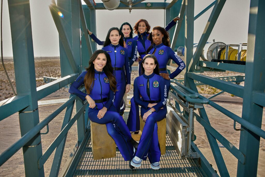 Blue origin Katy perry espacio