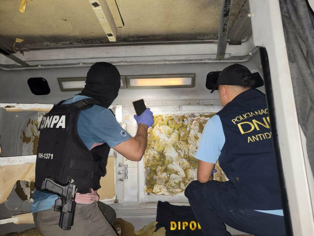 Decomiso de drogas en Honduras