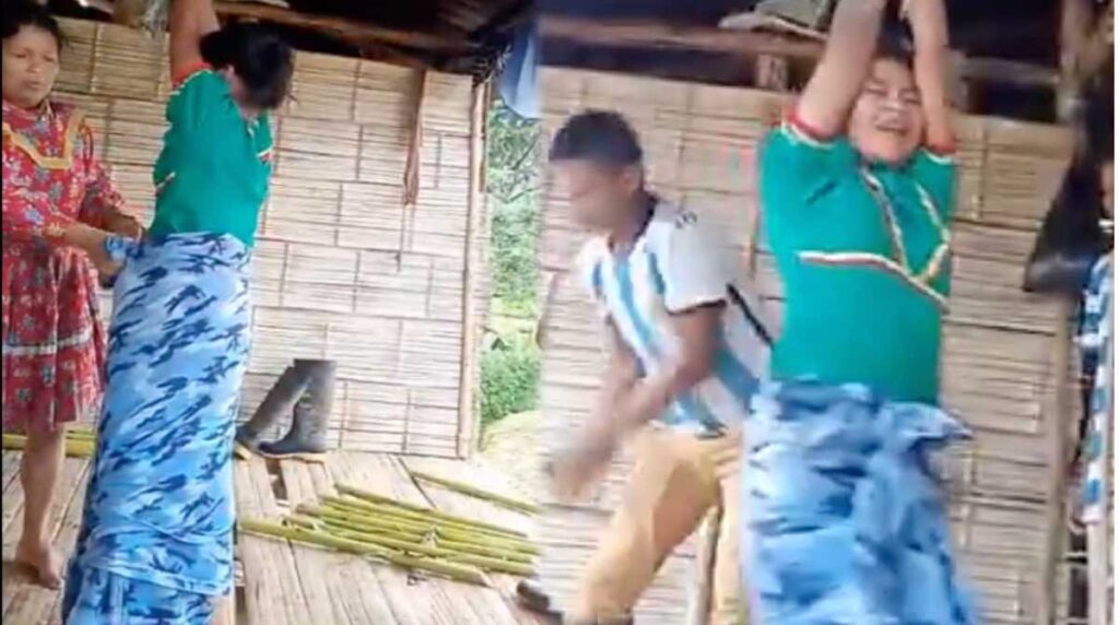 Hombres azotaron y ataron a una menor tras darle fuerte castigo