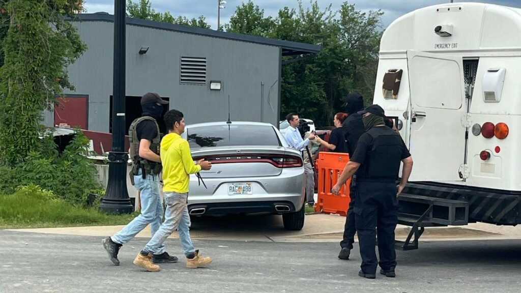redada migratoria en Florida 