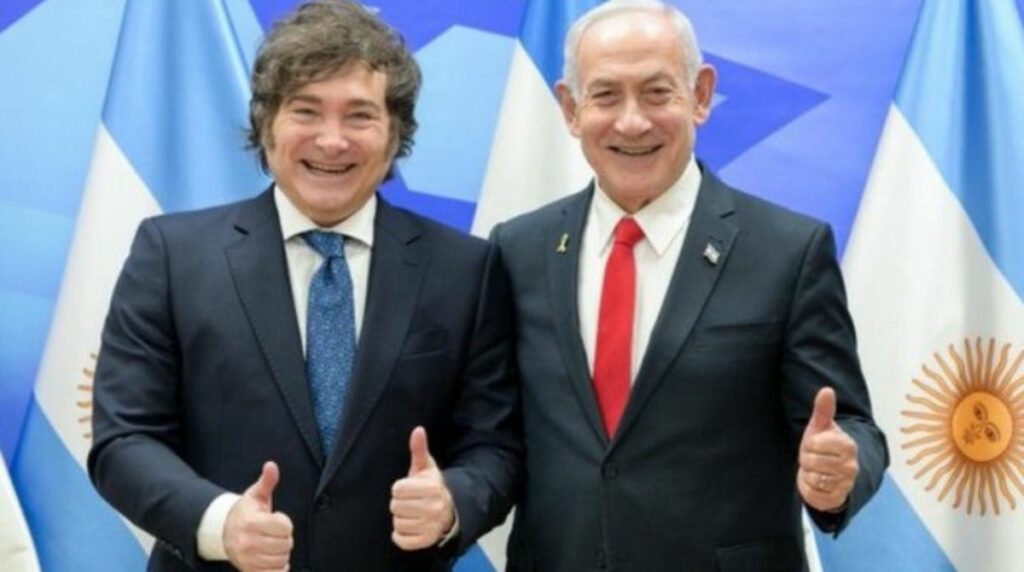 Milei trasladará embajada Israel