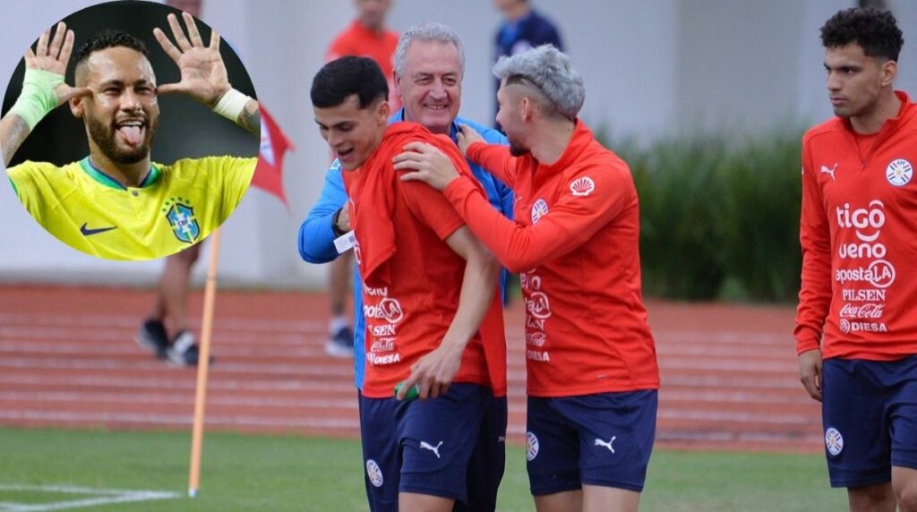 neymar y paraguay