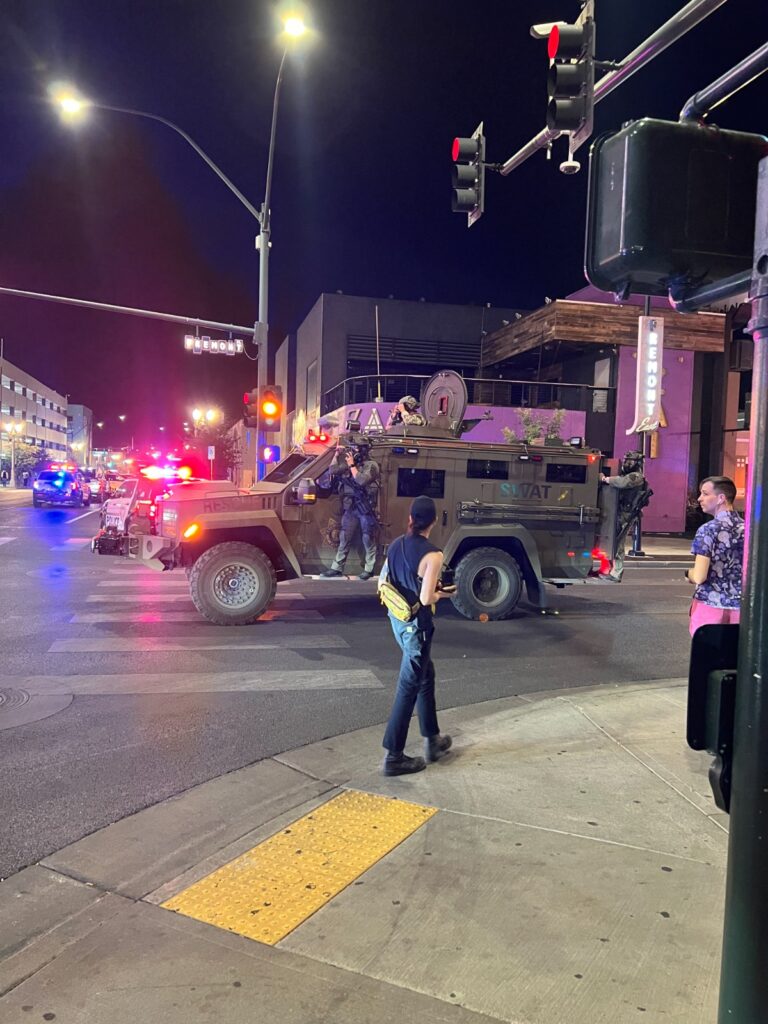 protestas en Las Vegas