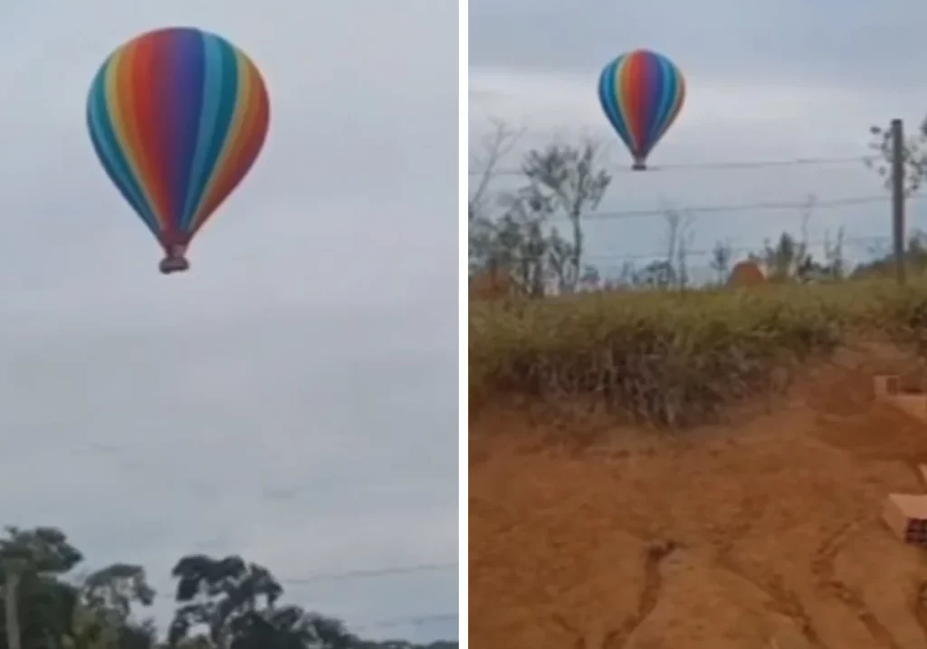 Muere una mujer embarazada al caer desde un globo aerostático