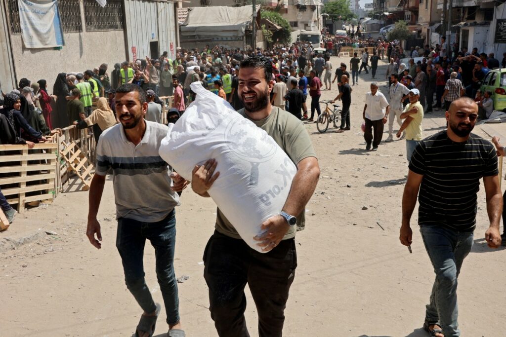 Ayuda humanitaria en Gaza