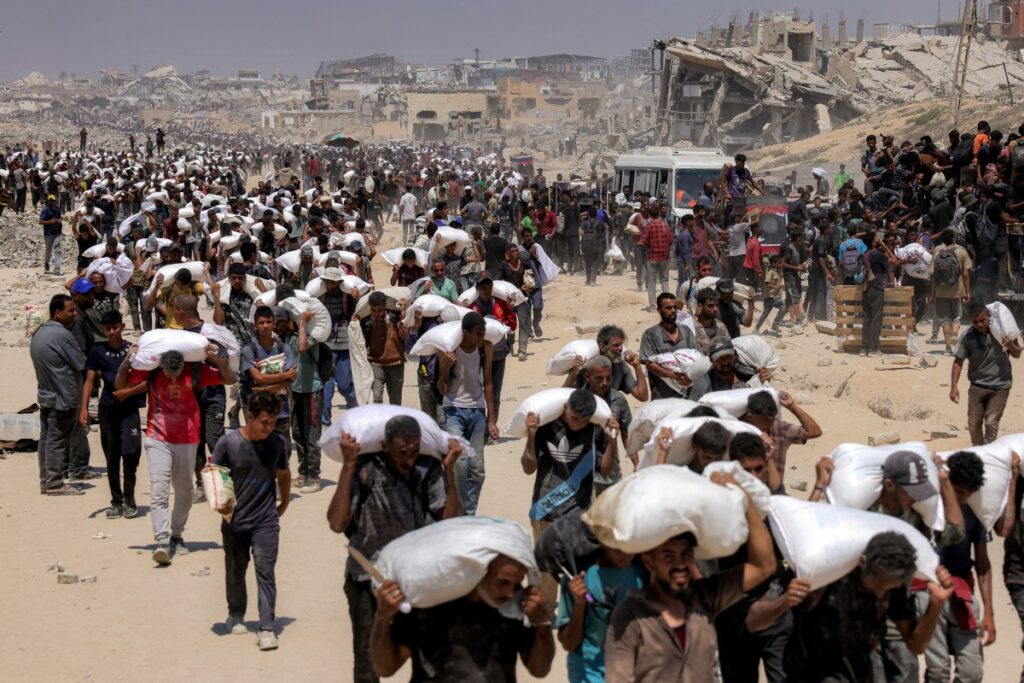 corredores humanitarios en Gaza