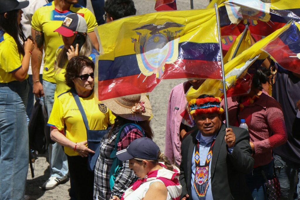 Corte de Ecuador denuncia militarización de su sede durante marchas del gobierno