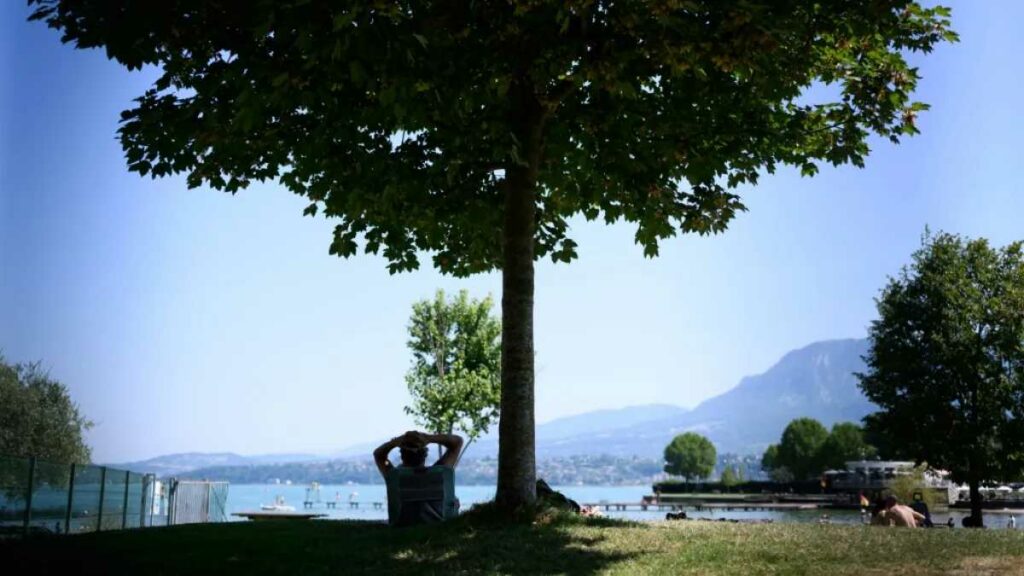 ola de calor en Francia