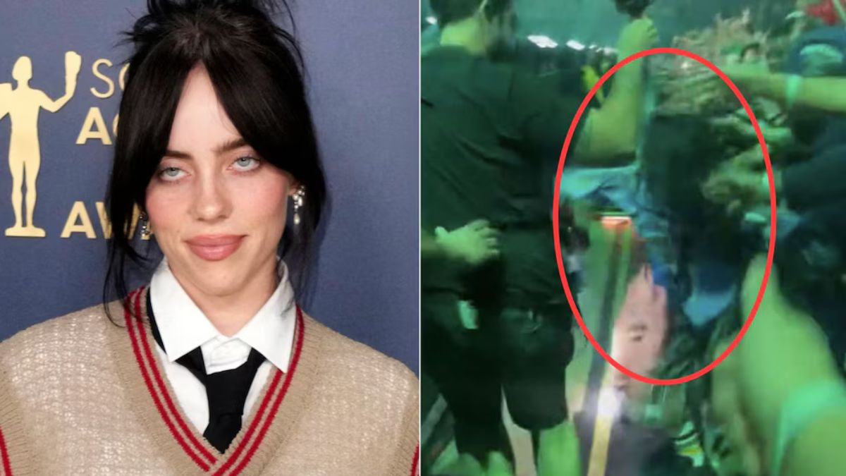 Billie Eilish sufre brutal agresión de un fan en pleno concierto en