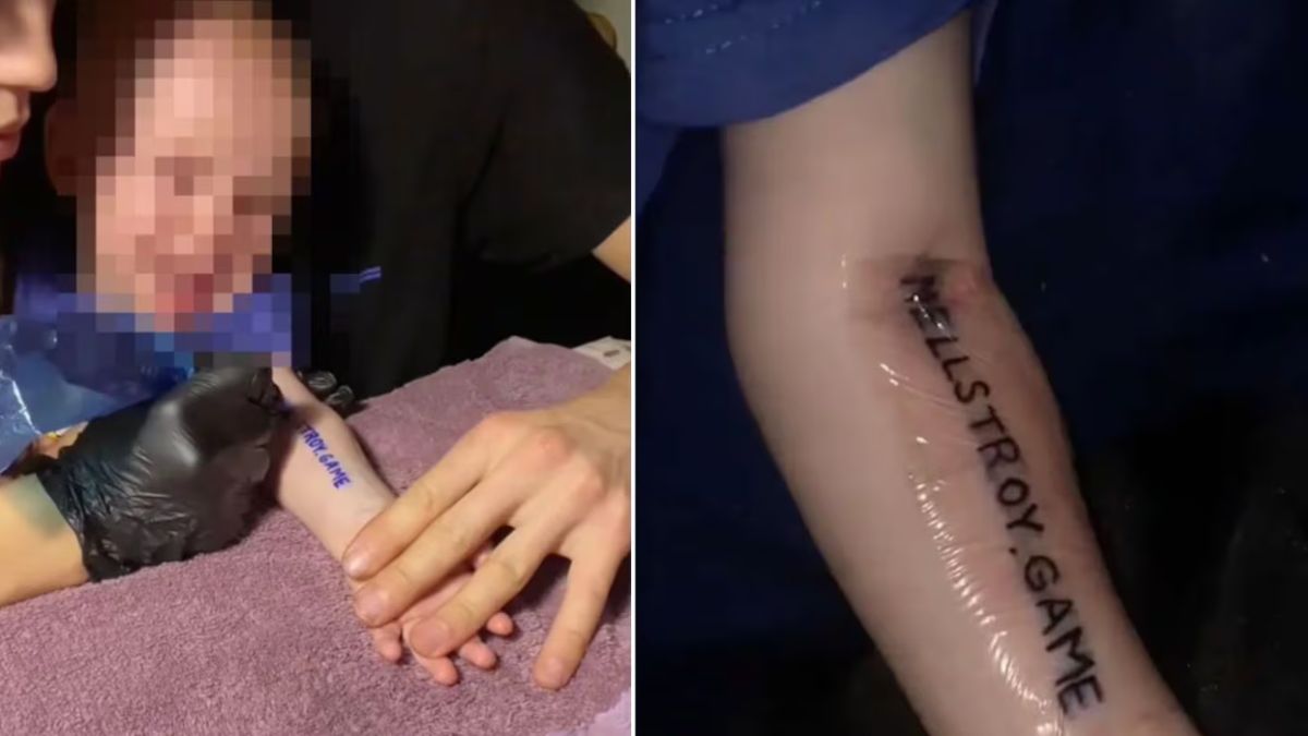 Tatuo Pareja tatuó a su hijo de un año para ganar un apartamento en un ...