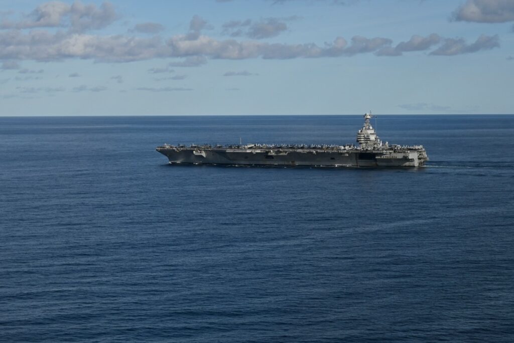 El portaviones Gerald Ford llega al Caribe en medio de la escalada militar de EE.UU.