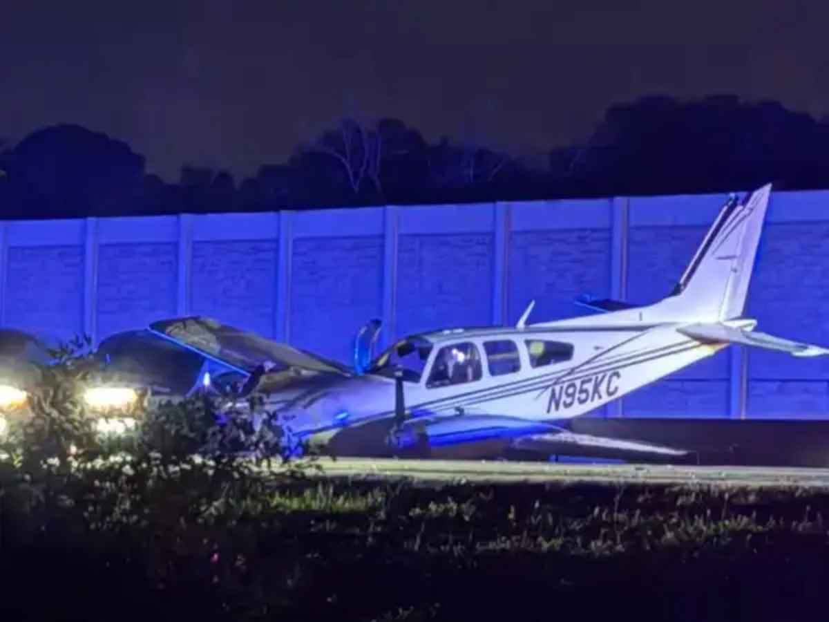 Avioneta aterriza de emergencia e impacta contra un auto en Florida ...