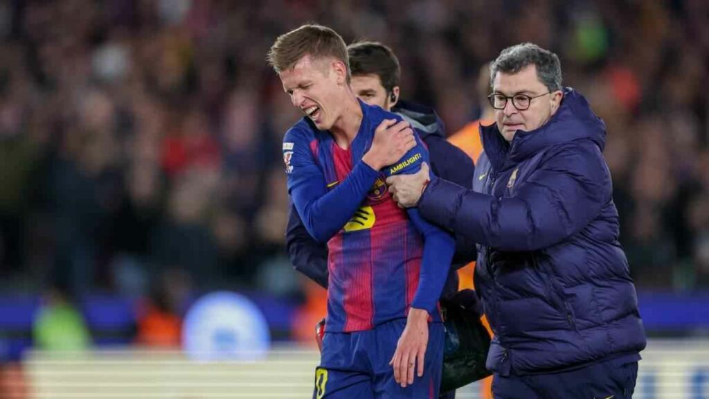 Dani Olmo estará un mes de baja por lesión - Mediatiko