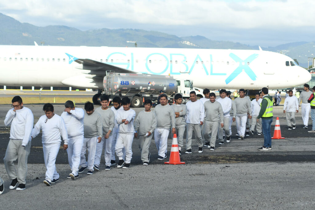 Deportaciones de guatemaltecos desde EE.UU caen drásticamente en 2025