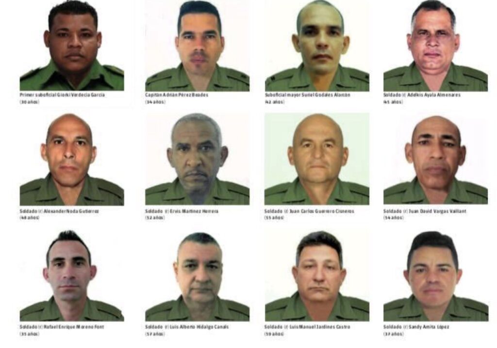 Cuba publican listas con 55 militares muertos en captura de Maduro por EEUU