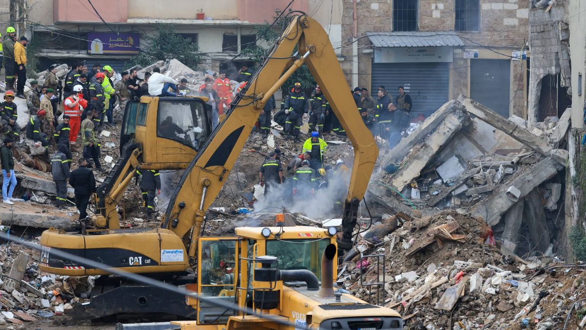 Catorce muertos por el colapso de un edificio en el norte de Líbano ...