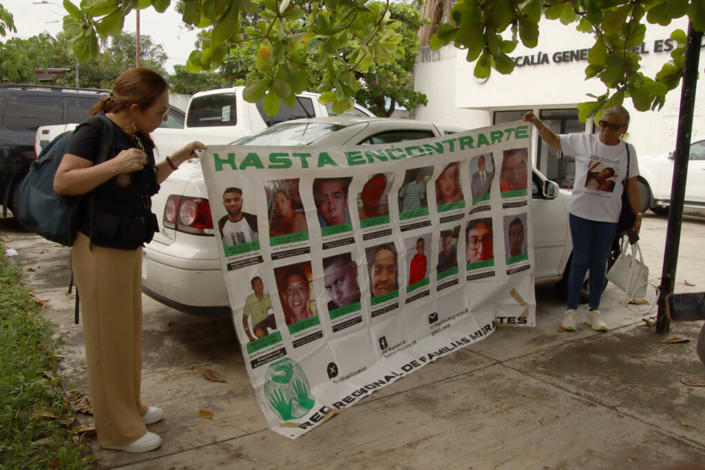 Madres de migrantes desaparecidos llevan su búsqueda a la frontera México-Guatemala