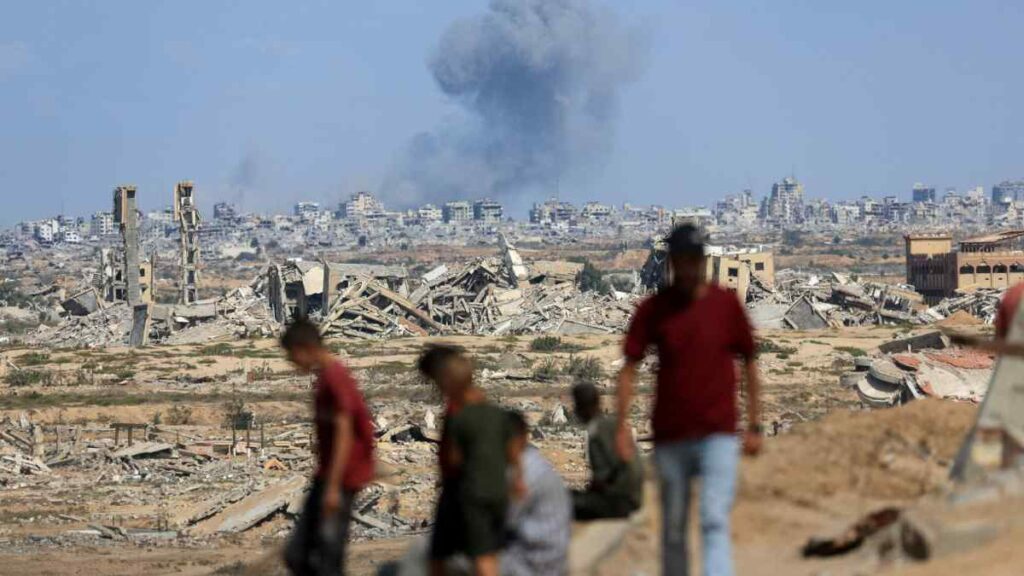 La delegación mantuvo conversaciones en El Cairo con funcionarios egipcios sobre la posibilidad de avanzar en la implementación del acuerdo de alto el fuego en Gaza