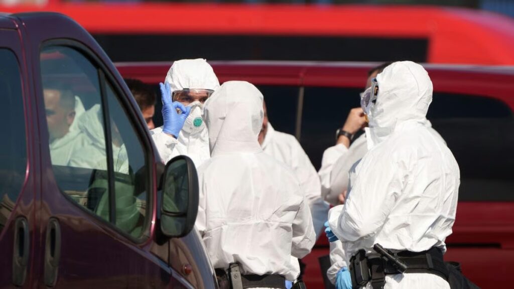 Francesa infectada con hantavirus