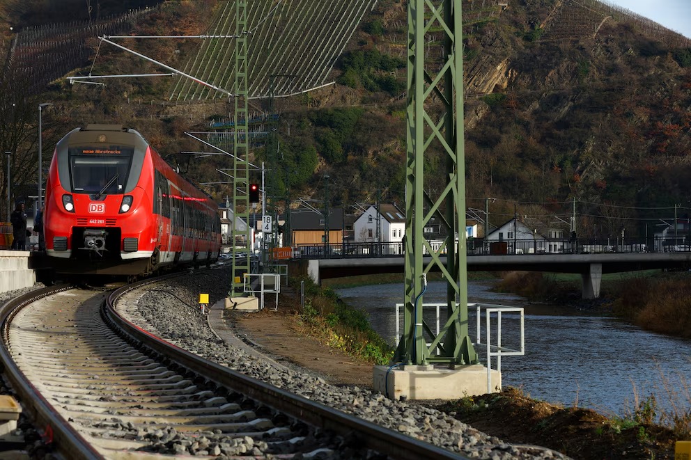 Suspenden trenes en toda Alemania