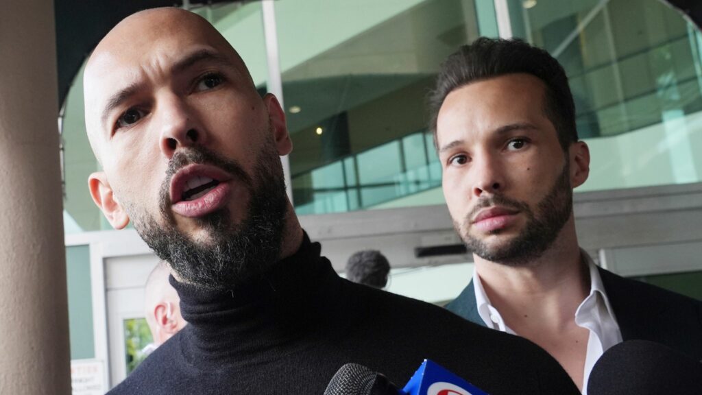 ¡Escándalo en Miami! Arrestan al influencer Andrew Tate y a su hermano
