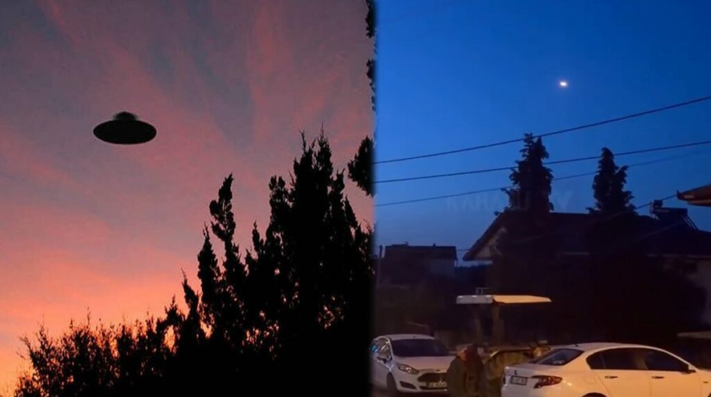 Captan a ovnis sobrevolando y se vuelve viral